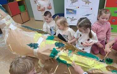 Praca plastyczna Dinozaur 18
