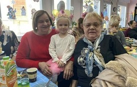 Dzień Babci i Dziadka W grupie Motylki 8