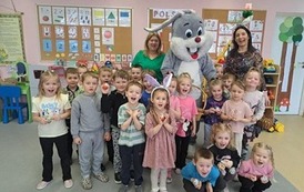 Zajączek Wielkanocny w przedszkolu 17
